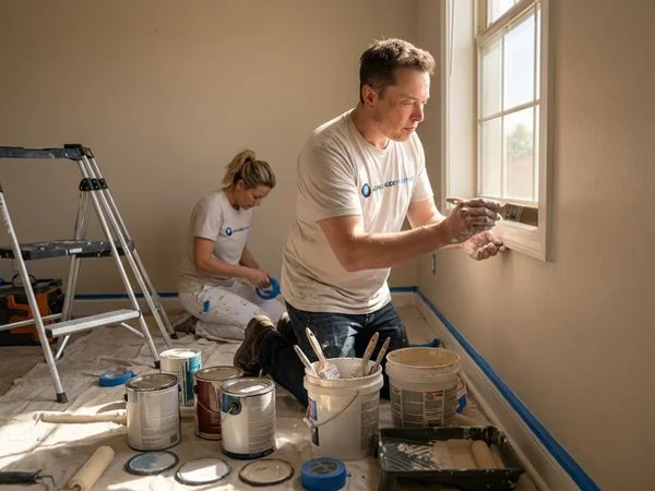 Interior Painting project example 2